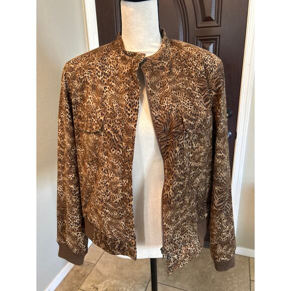 Norton McNaughton Animal Print Jacket - Picture 2 of 6